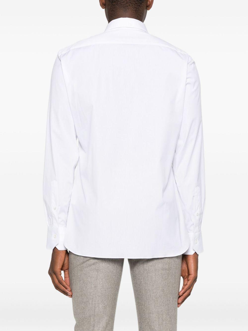 Camicia classica in bianco Zegna - uomo 