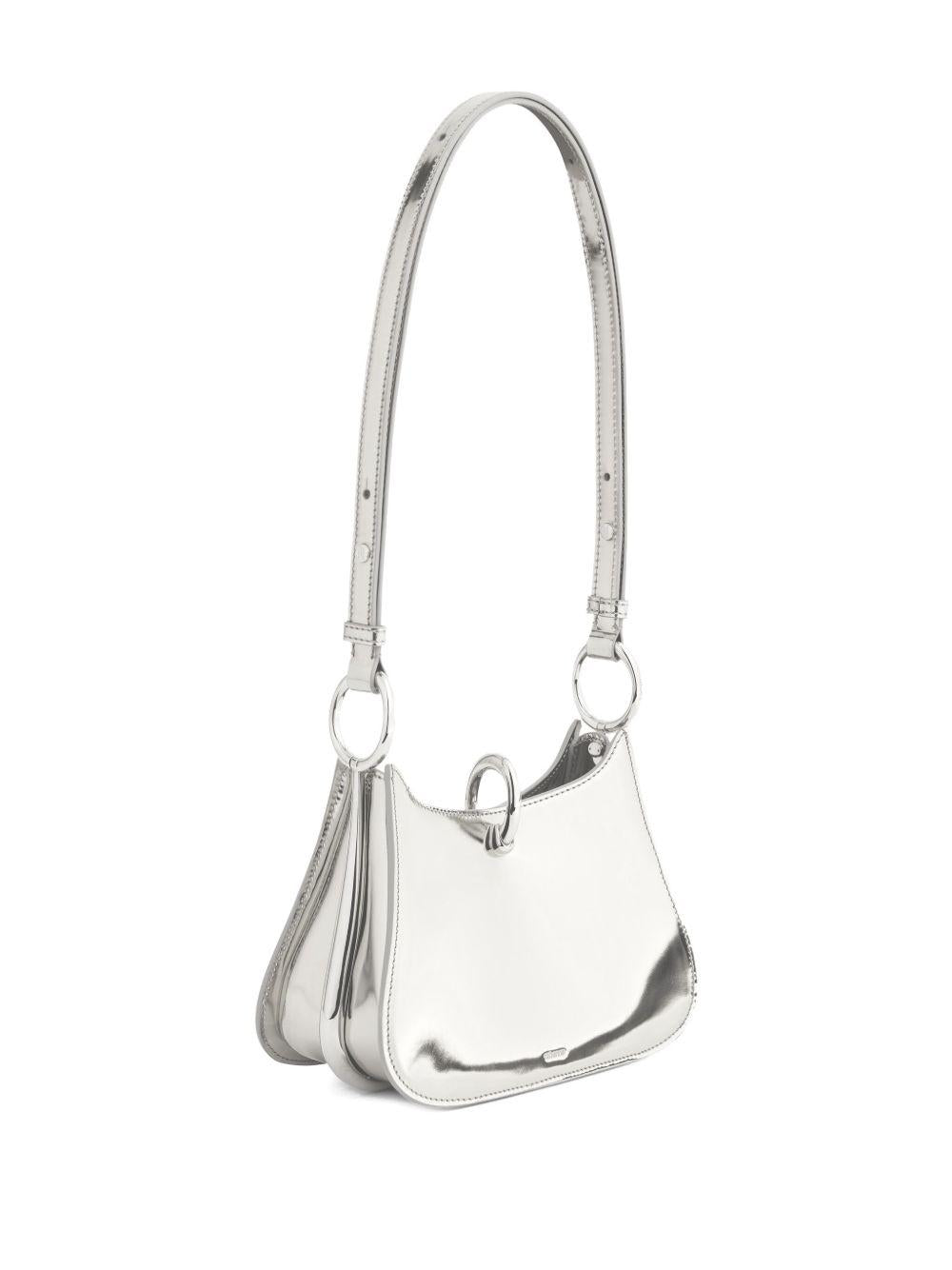 Borsa con dettaglio ad anello in argento Rabanne - donna 