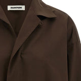 Camicia Jodie con bottone singolo in marrone Darkpark - donna 