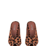 Mules con stampa nimalier Nina in marrone Paris Texas - donna 