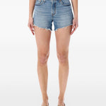 Pantaloncini sfrangiati 501® curve in blu Levi's - donna 