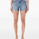 Pantaloncini sfrangiati 501® curve in blu Levi's - donna 