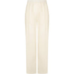 Pantaloni Melrose con ricamo in avorio Laneus - uomo 