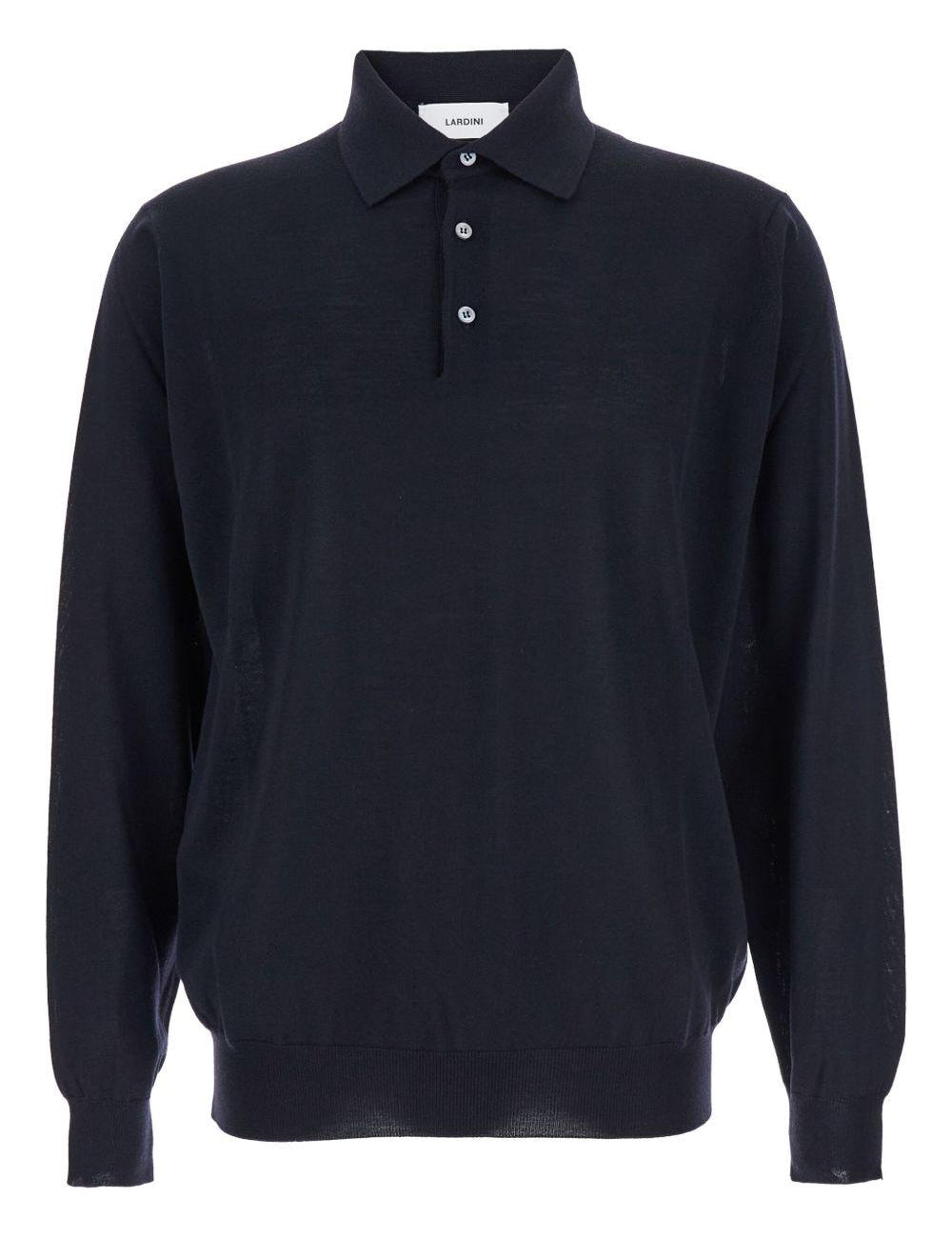 Maglione con colletto stile polo 