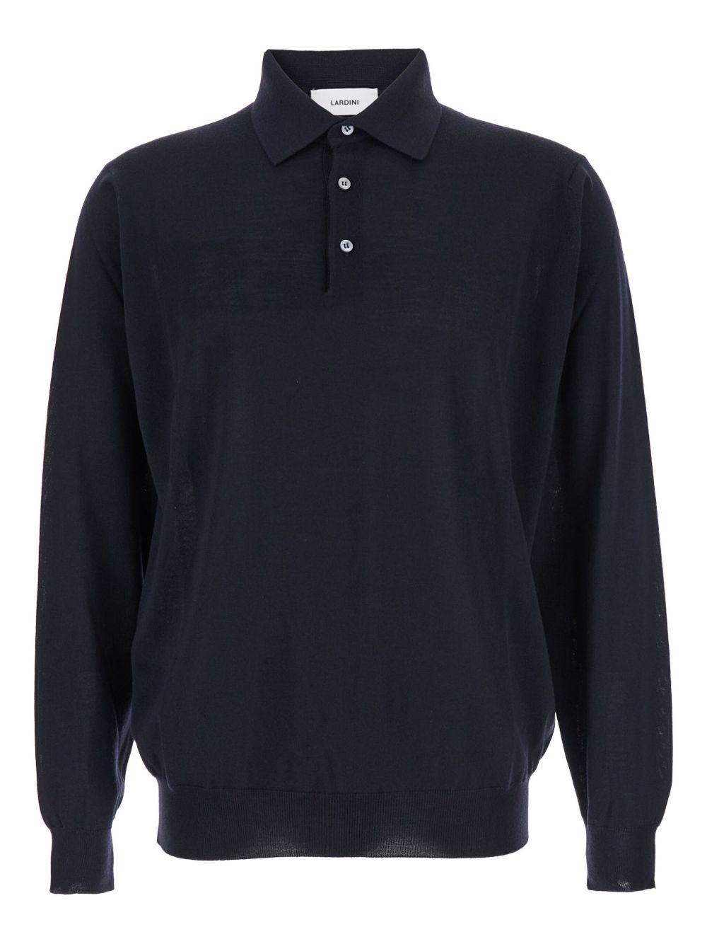 Maglione con colletto stile polo 