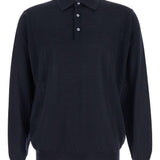 Maglione con colletto stile polo 