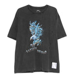 T-shirt con grafica in grigio Satisfy - unisex 