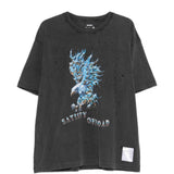 T-shirt con grafica in grigio Satisfy - unisex 