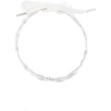 Collana n pizzo con fiocco in bianco Yvmin - donna 