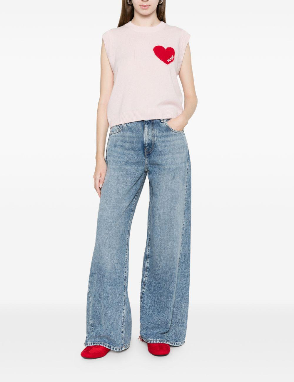 Jeans con logo Helsinki in blu Ag jeans - donna 
