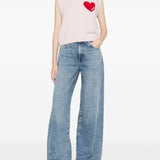 Jeans con logo Helsinki in blu Ag jeans - donna 