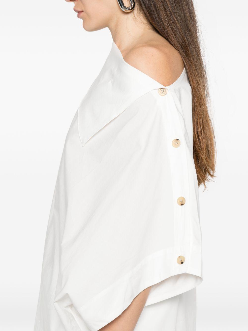 Top Issa a maniche corte in bianco Soeur - donna 