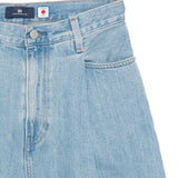 Jean crop a gamba ampia in celeste Levi's blue tab - donna 
