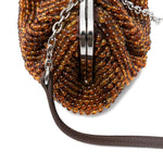 Borsa clutch eschimo in marrone Max Mara Weekend - donna 