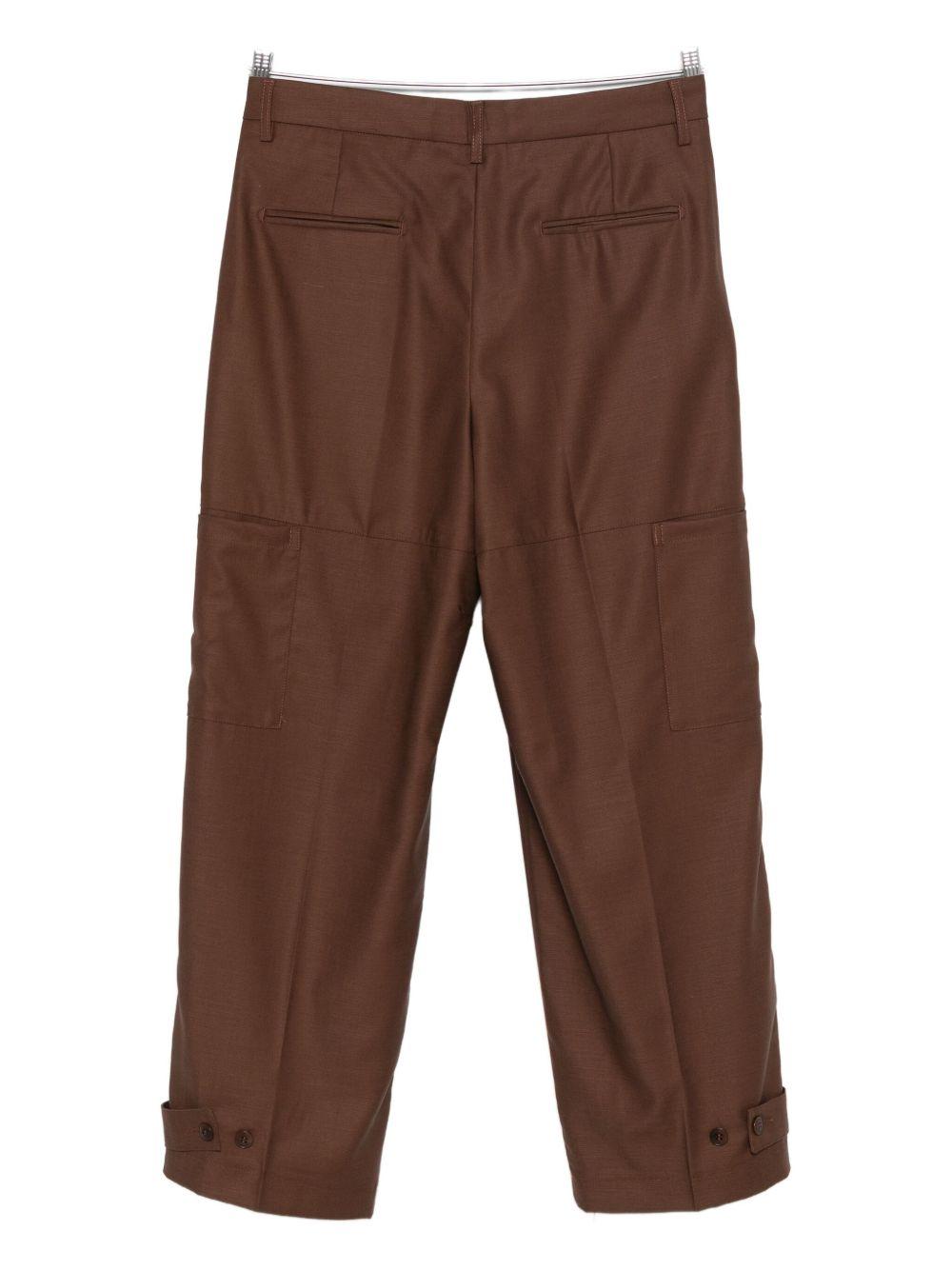 Pantaloni sartoriali in marrone Costumein - uomo 