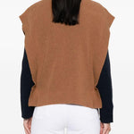 Gilet in maglia in marrone A.P.C. - donna 