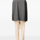 Polo in lana in grigio Ami paris - donna 