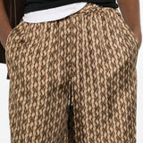 Pantaloni Clarino a gamba ampia in marrone Maxmara - donna 