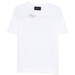 T-shirt con applicazioni in bianco Simone rocha - donna 