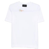T-shirt con applicazioni in bianco Simone rocha - donna 