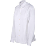 Camicia con collo plisse in bianco Victoria Beckham - donna 