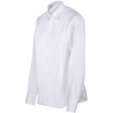 Camicia con collo plisse in bianco Victoria Beckham - donna 