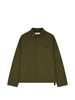 Camicia con grafica in verde Oamc peacemaker - uomo