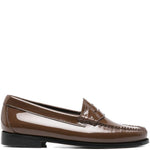 MOcassini in pelle lucida weejun wmn  in marrone GH Bass - donna 