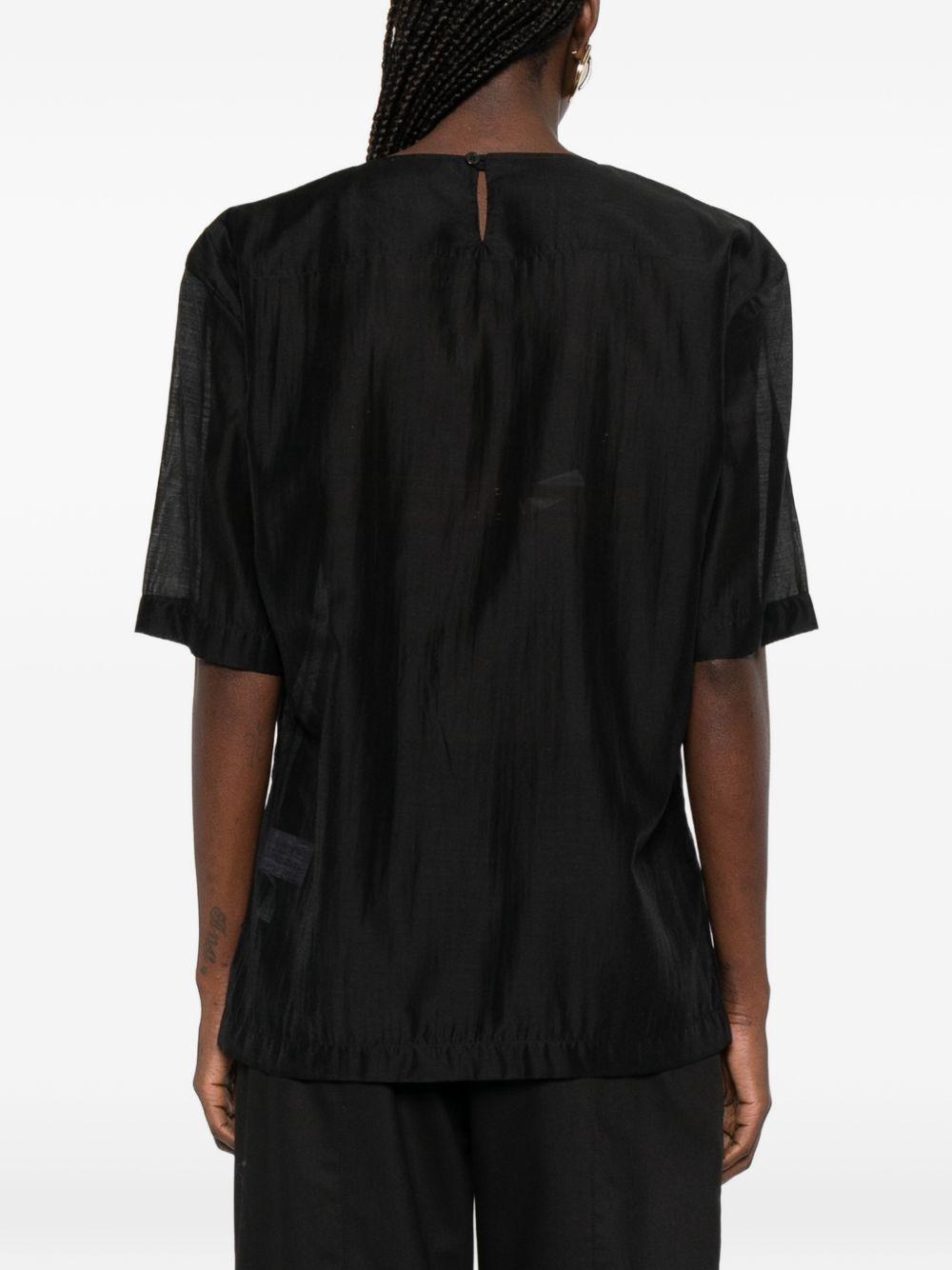 Top Dean a maniche corte in nero The latest - donna 