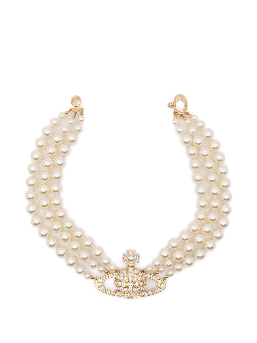 Choker Bas Relief in oro di Vivienne Westwood - donna 