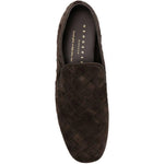 Mocassini intrecciati in marrone Henderson baracco - uomo 