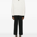 Cappotto monopetto in bianco Laminar - uomo 