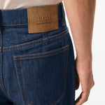 Jeans balloon fit in blu Ami paris - uomo 