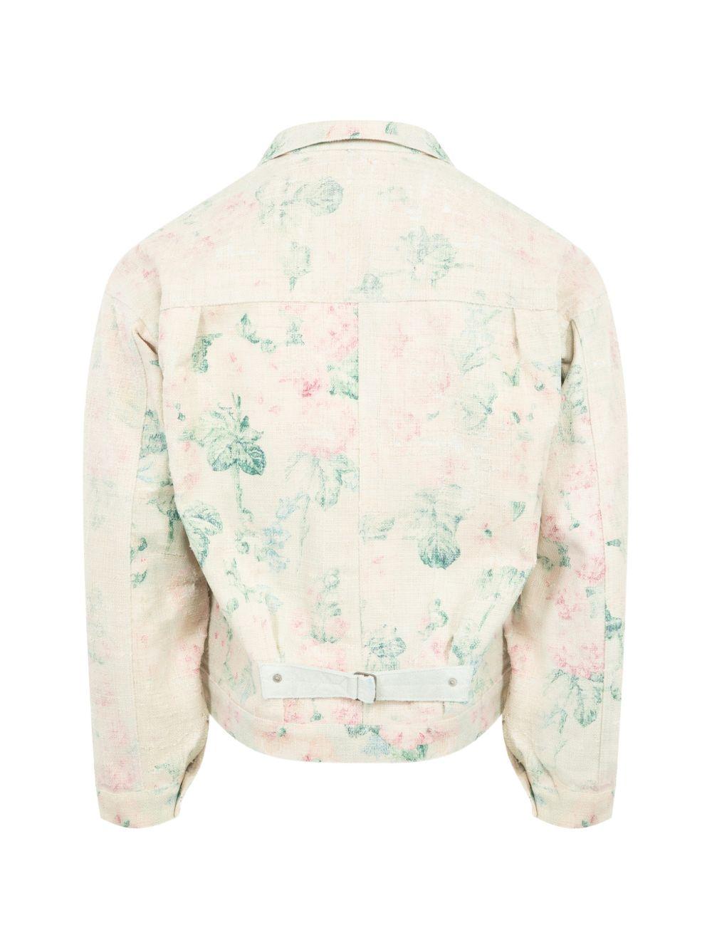 Giacca con stampa floreale multicolore Junya watanabe - uomo 