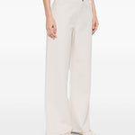 Pantaloni brioso in avorio 'S Max Mara - donna 