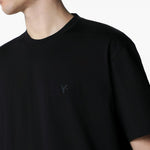 T-shirt con logo in nero Y-3 - uomo 