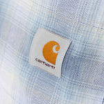 Camicia Tyers a scacchi in blu e bianco 