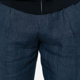 Pantaloni a pieghe con fibbia in blu Briglia 1949 - uomo 