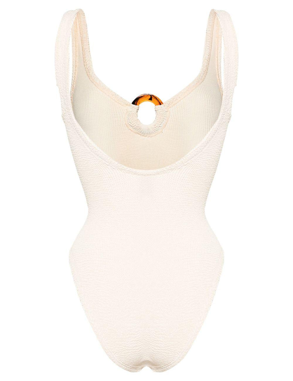 Costume da bagno celine in bianco Hunza g - donna 