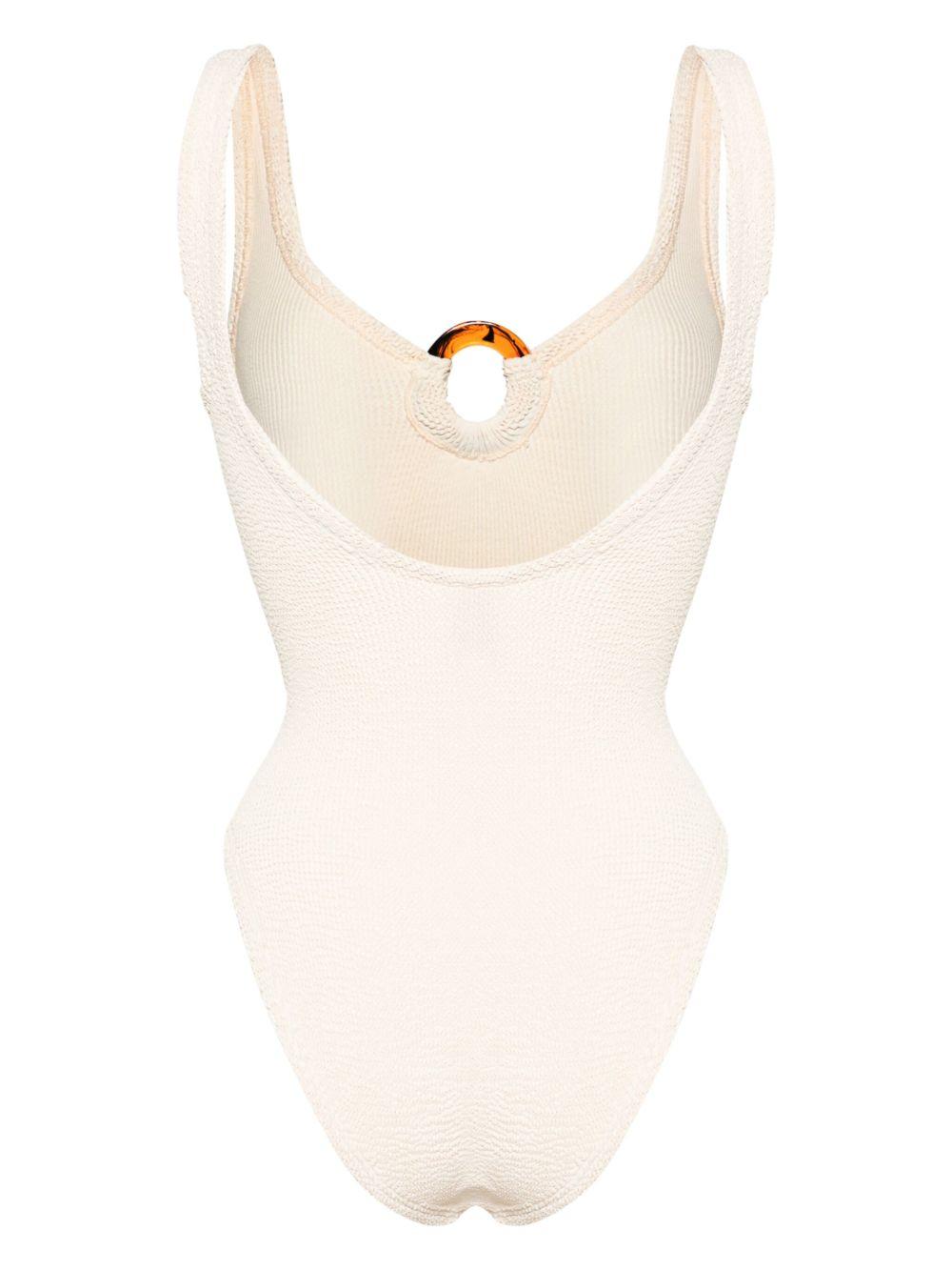 Costume da bagno celine in bianco Hunza g - donna 