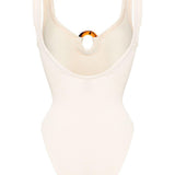 Costume da bagno celine in bianco Hunza g - donna 