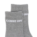 Calzini con dettaglio del logo in grigio Comme des garcons homme plus - uomo 