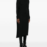 Abito a maniche lunghe Cocoon in nero Toteme - donna 