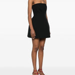 Abito bustier betel in nero Maxmara pianoforte - donna 
