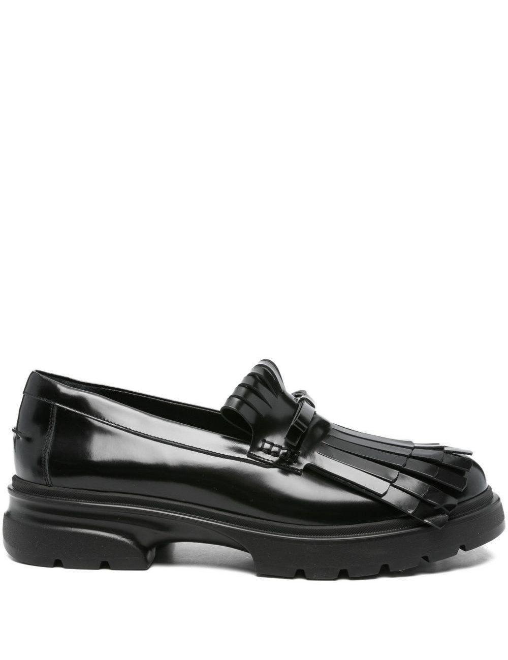 Mocassini Low Tracker Fringe in nero Simone rocha - uomo 