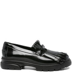 Mocassini Low Tracker Fringe in nero Simone rocha - uomo 