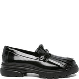 Mocassini Low Tracker Fringe in nero Simone rocha - uomo 