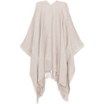 Sciarpa con frange in marrone Brunello cucinelli - donna 