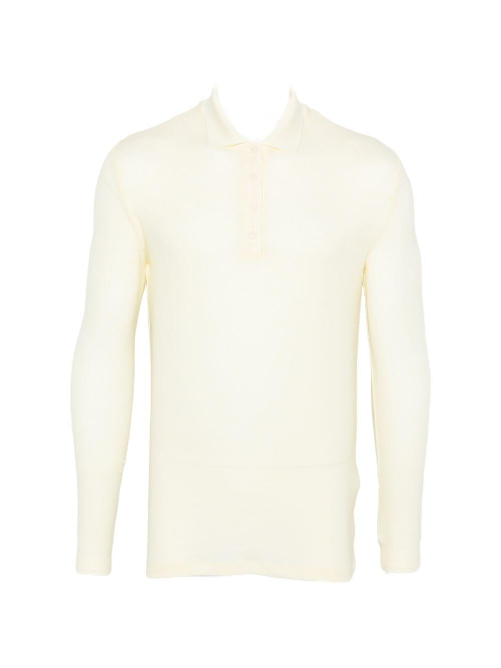 Polo a maniche lunghe in giallo Entire studios - unisex 
