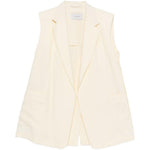 Gilet oversize in avorio Maxmara sportmax - donna 